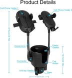 JINKEY Cup Holder Phone Mount