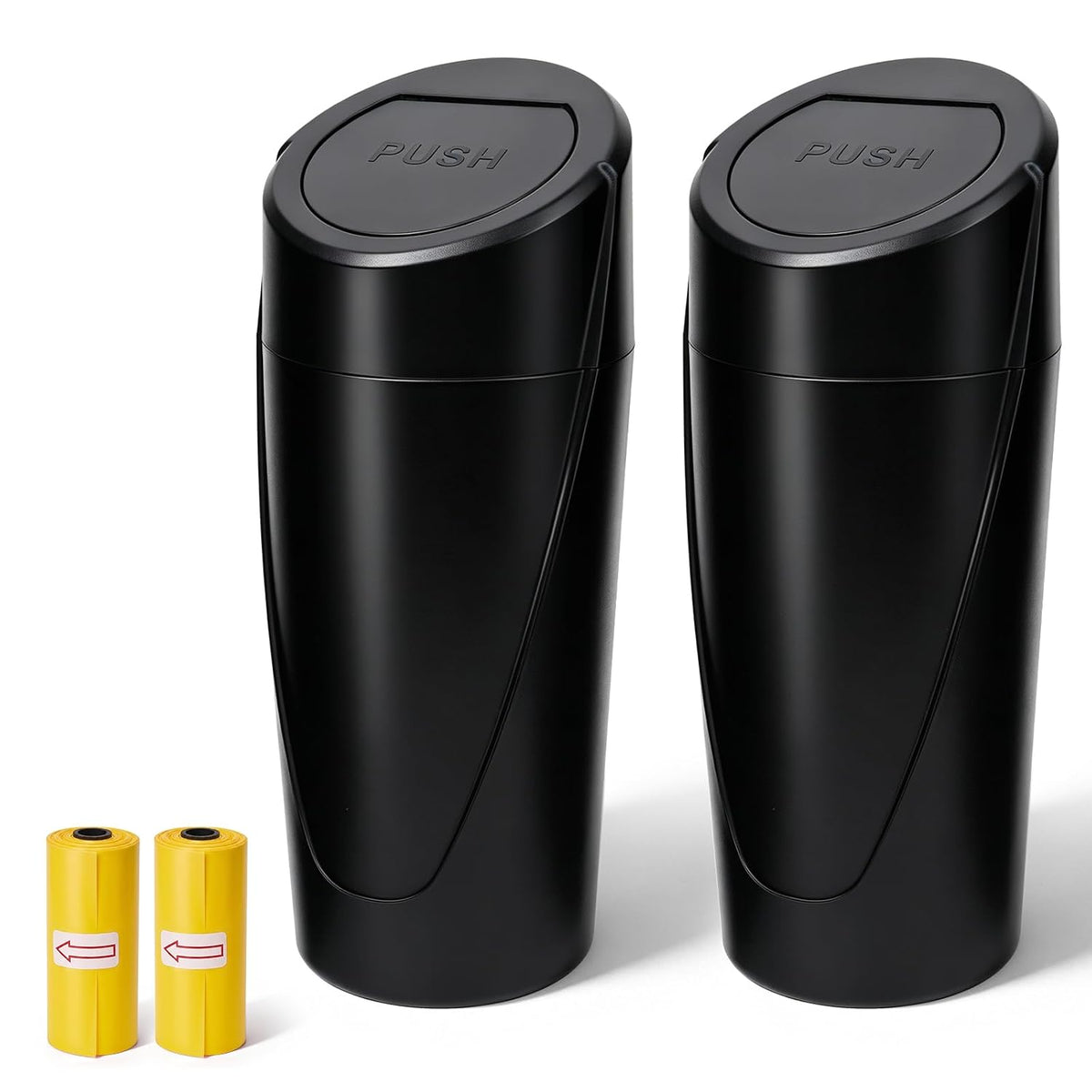 Hixuaio Car Trash Can with Lid