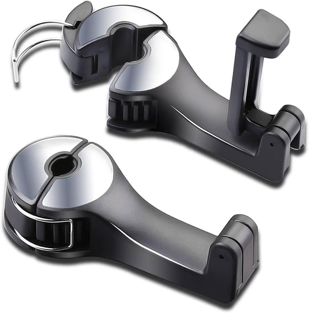 SCOVVORD Car Headrest Hook with Phone Holder