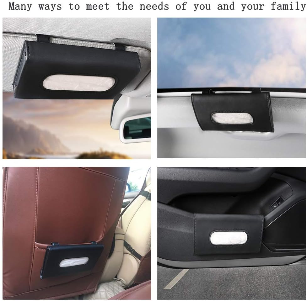 Carstuus Car Sun Visor Tissue Holder