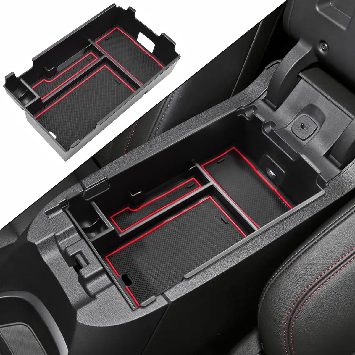 HGWEI Center Console Organizer Tray