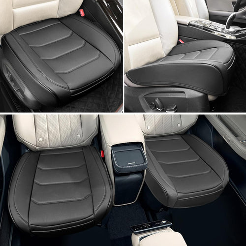 BOPUOVRE Faux Leather Seat Cover