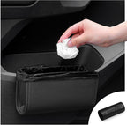 zmoso Leather Car Trash Bin
