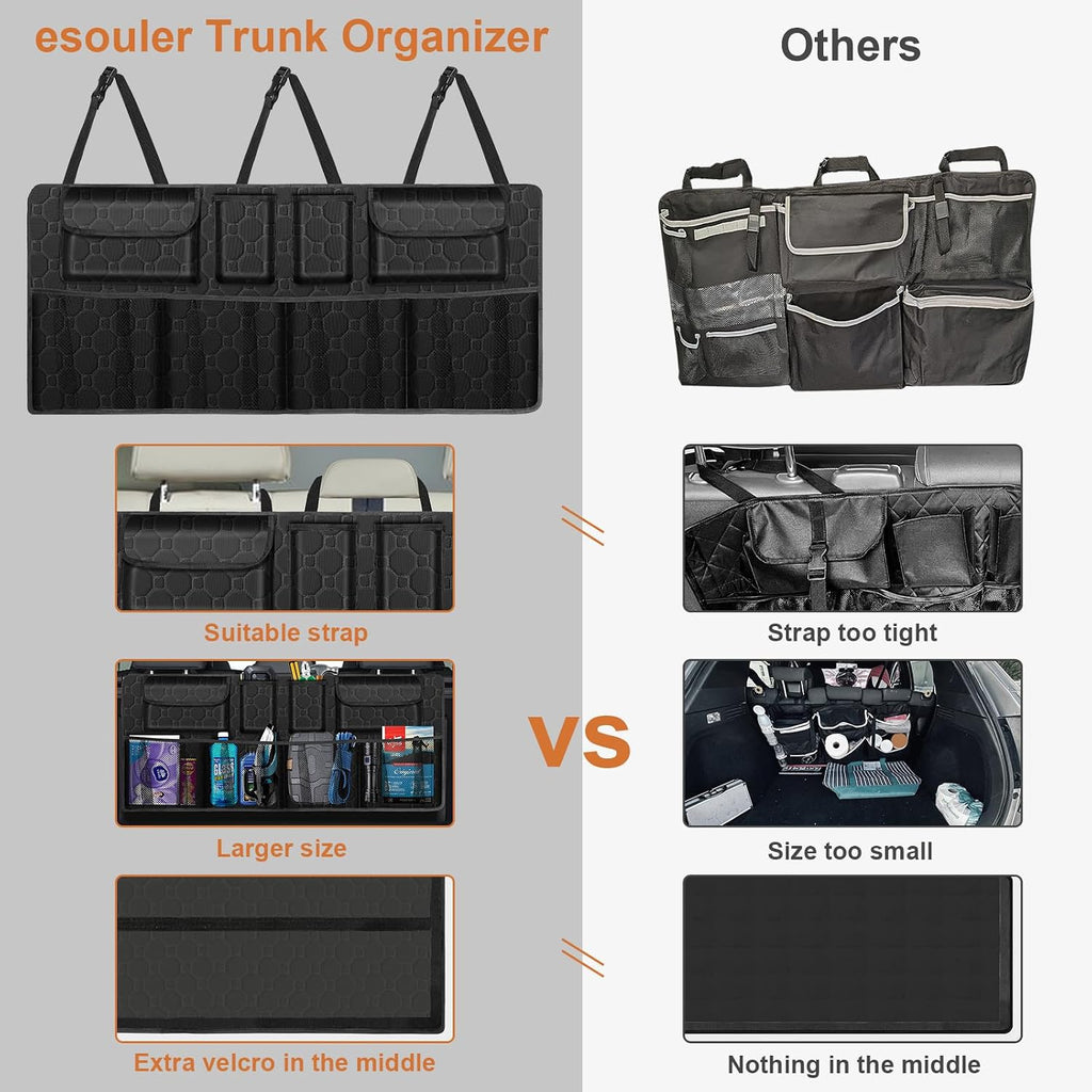 esouler Hanging Car Trunk Organizer