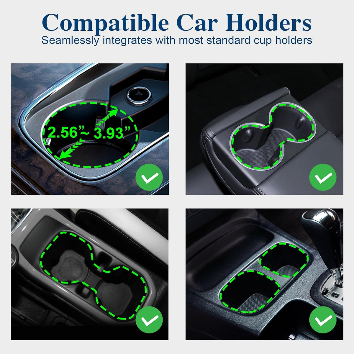 Zeyitian Car Cup Holder Expander