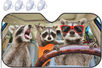 Purpose Junkies Raccoon Windshield Sun Shade