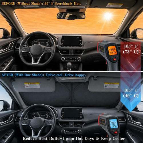 eygeufg Windshield Sun Shade