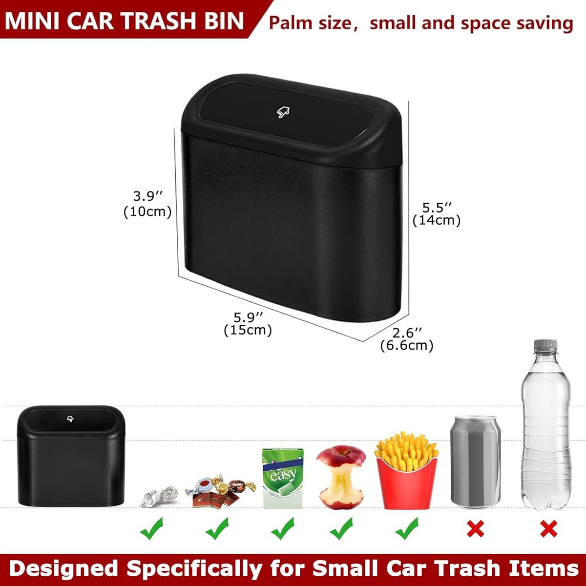 Ginsco Car Trash Can
