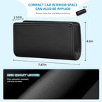 zmoso Leather Car Trash Bin