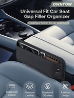 Owntow Leather Seat Gap Organizer