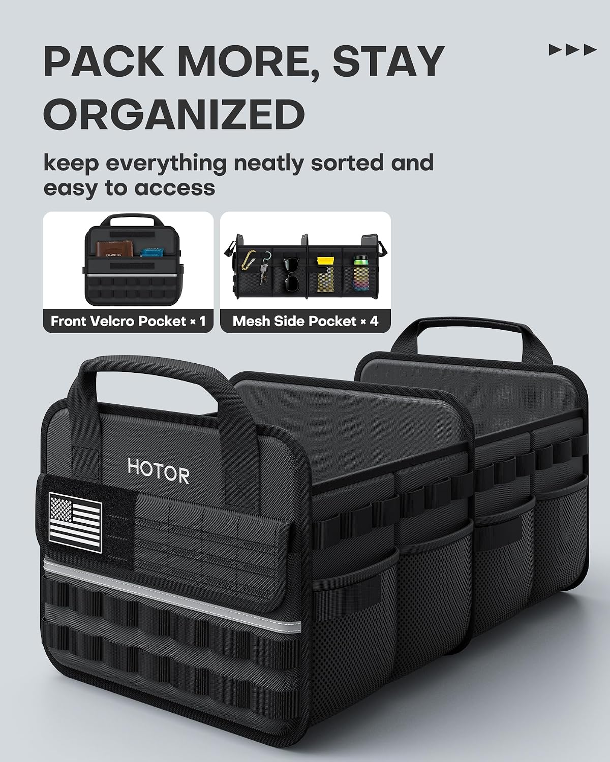 HOTOR Tactical Trunk Organizer