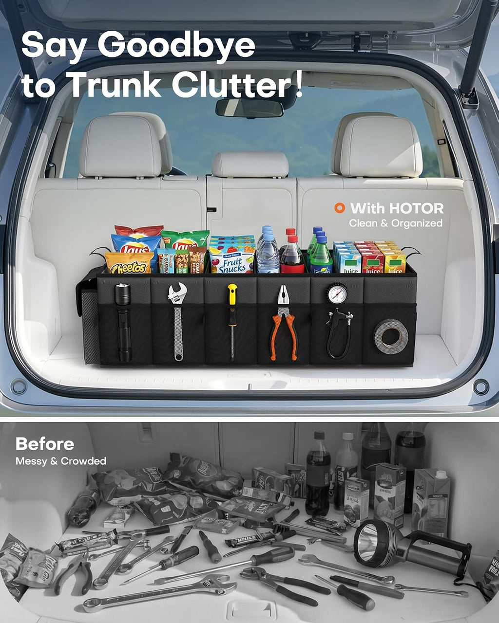 HOTOR Trunk Organizer