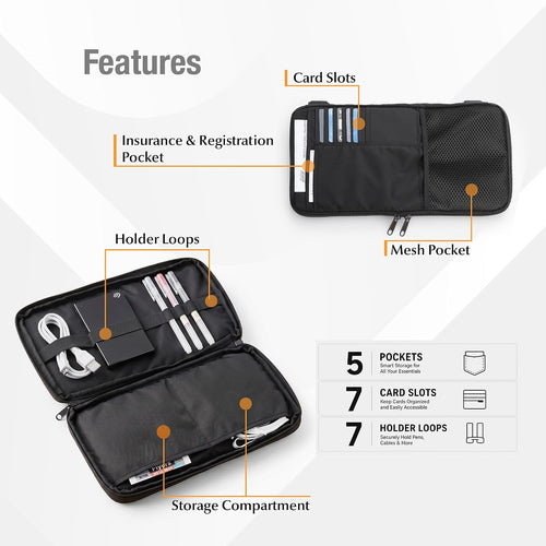 Gearza Car Visor Organizer