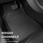 CAR PASS Rubber Car Floor Mats