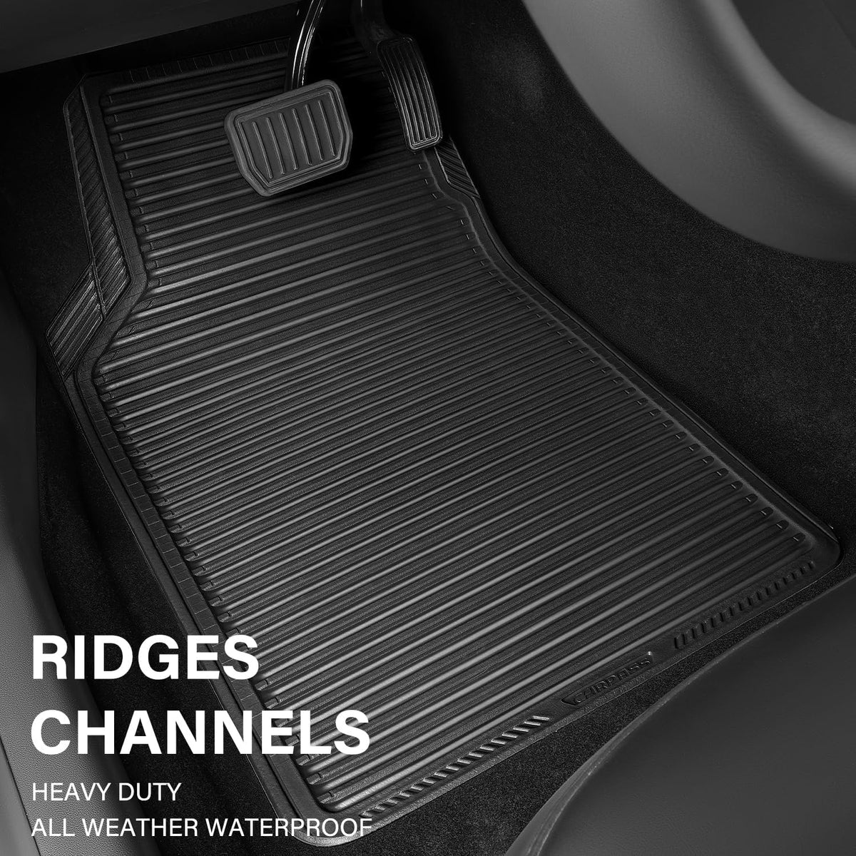 CAR PASS Rubber Car Floor Mats