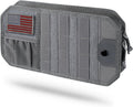 LIVANS Gray Car Sun Visor Organizer